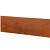 Kantopsluiting Single 10x300cm Corten (exclusief koppelspies + zelftappers)